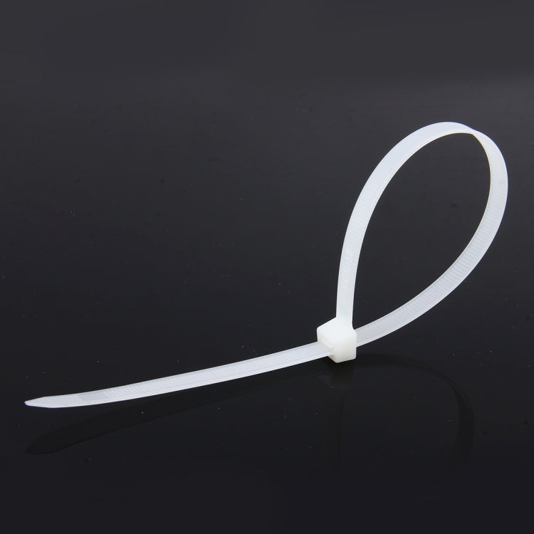 250 PCS 8mm*300mm Nylon Cable Ties(White) - Booster Cable & Clip by PMC TechLife | Online Shopping South Africa | PMC TechLife | Buy Now Pay Later Mobicred