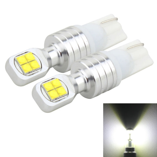 2 PCS  T10 40W 800 LM 6000K Car Clearance Light Reading Light License Light with 8 Lamp, DC 12V(White Light) - Clearance Lights by PMC Jewellery | Online Shopping South Africa | PMC Jewellery | Buy Now Pay Later Mobicred