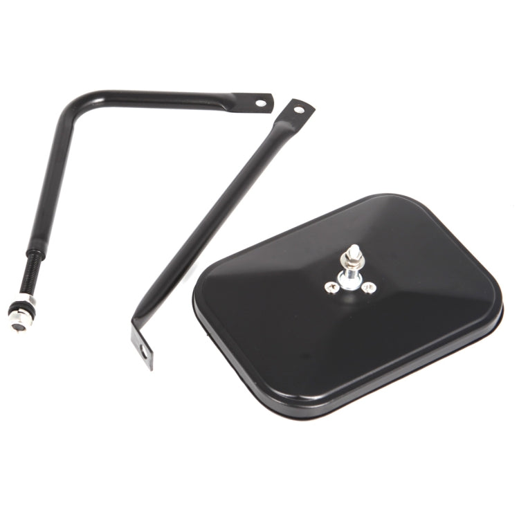 2 PCS Car Door Off Side View Mirror Rectangular Reversing Mirrors for Jeep Wrangler JK 2007-2017 - Convex Mirror & Accessories by PMC TechLife | Online Shopping South Africa | PMC TechLife | Buy Now Pay Later Mobicred