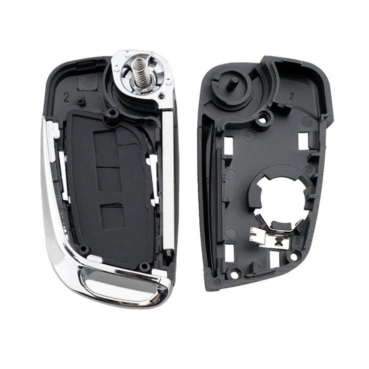 For PEUGEOT Car Keys Replacement 2 Buttons Car Key Case with Holder, without Grooved - Car Key Cases by PMC TechLife | Online Shopping South Africa | PMC TechLife | Buy Now Pay Later Mobicred