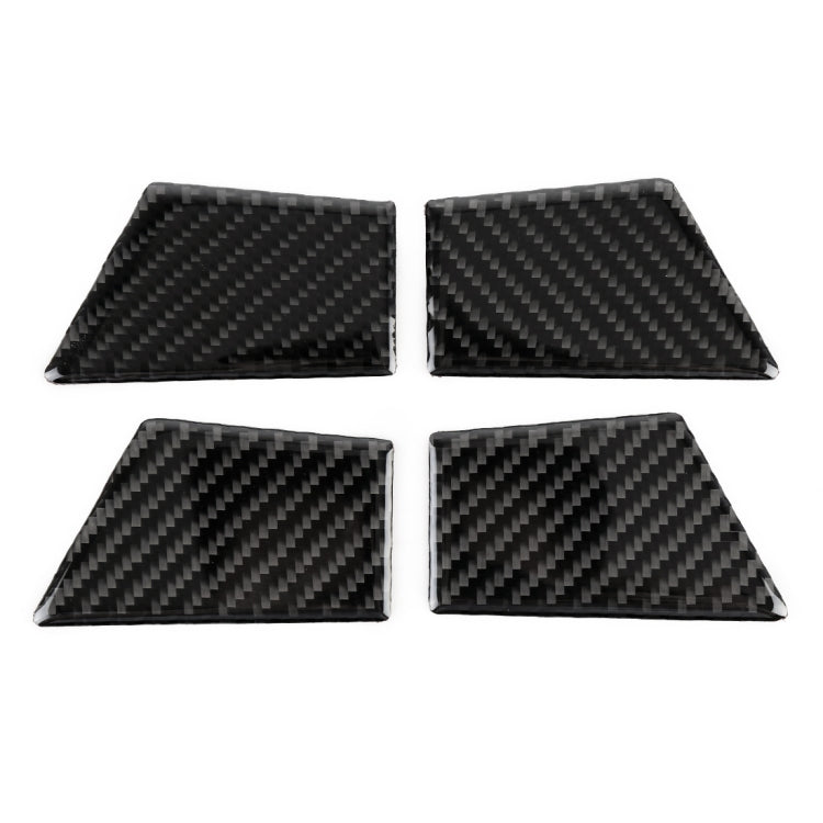 4 PCS Car Carbon Fiber Door Inner Handle Wrist Panel Decorative Sticker for Ford New Mondeo 2013-2019 - Car Interior Mouldings by PMC Jewellery | Online Shopping South Africa | PMC Jewellery | Buy Now Pay Later Mobicred