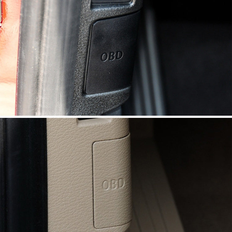 Car Diagnostic Plug Cover OBD Panel Decorative Cover 51437147538 for BMW E90 2005-2012(Black) - Car Interior Mouldings by PMC TechLife | Online Shopping South Africa | PMC TechLife | Buy Now Pay Later Mobicred