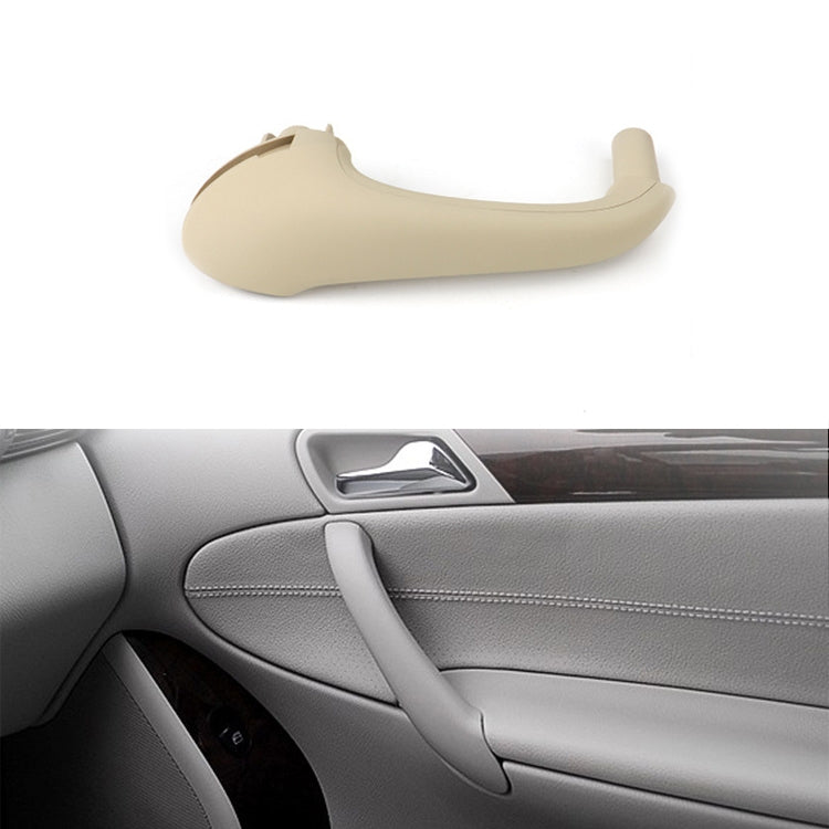 Car Rear Right Inside Doors Handle Pull Trim Cover for Mercedes-Benz C-class W203 -2007 , Left Driving(Beige) - Door Handles by PMC TechLife | Online Shopping South Africa | PMC TechLife | Buy Now Pay Later Mobicred