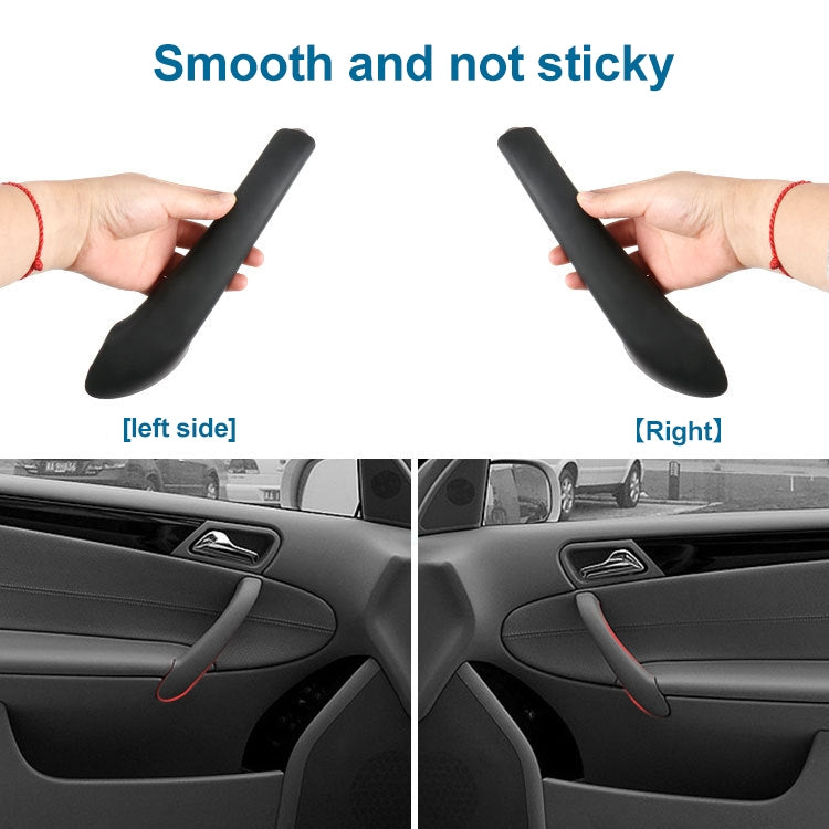 Car Rear Left Inside Doors Handle Pull Trim Cover for Mercedes-Benz C-class W203 -2007, Left Driving (Beige) - Door Handles by PMC TechLife | Online Shopping South Africa | PMC TechLife | Buy Now Pay Later Mobicred
