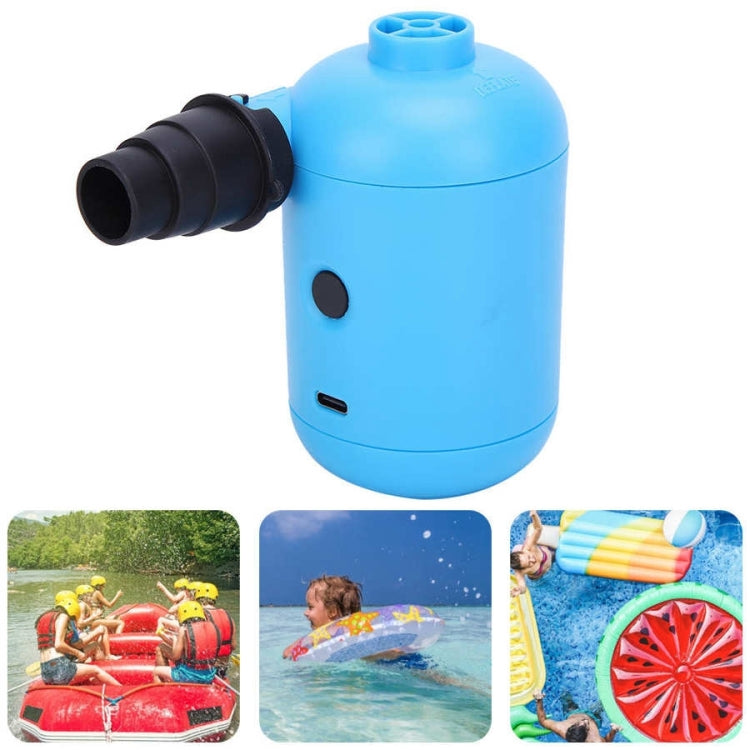 HT-426 USB Electric Air Pump for Rubber Boat Inflatable Bed (White) - Inflatable Pump by PMC TechLife | Online Shopping South Africa | PMC TechLife | Buy Now Pay Later Mobicred