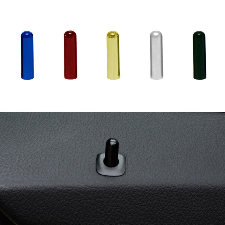 4 in 1 Car Door Latch Pin Door Screw Knob Cap Cover Trim for BMW F10, Left Driving (Gold) - Others by PMC Jewellery | Online Shopping South Africa | PMC Jewellery | Buy Now Pay Later Mobicred