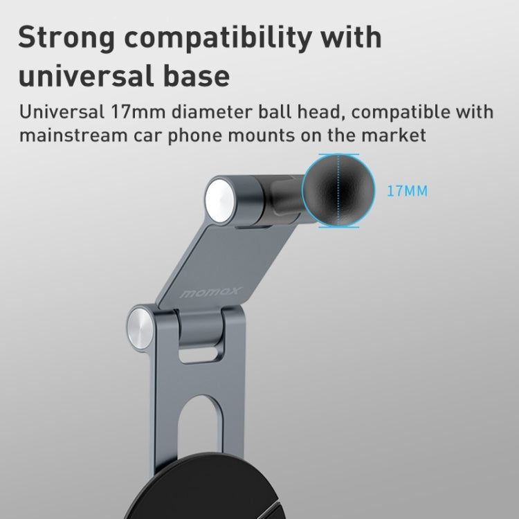 MOMAX CM21E INVISIBLE MOUNT Aluminum Folding Universal Bracket (Grey) - free shipping - PMC TechLife - Order now!