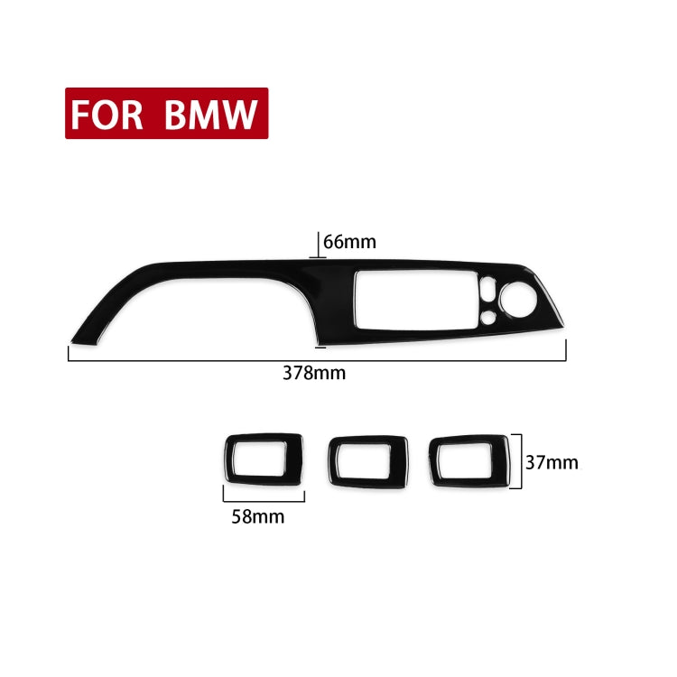 For BMW 3 Series E90/320i/325i 2005-2012 Car Right Drive Window Lifting Panel with Folding Key Decorative Sticker, Diameter: 37.8cm - Car Interior Mouldings by PMC Jewellery | Online Shopping South Africa | PMC Jewellery | Buy Now Pay Later Mobicred