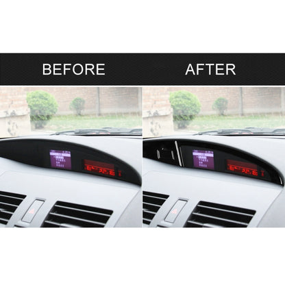 For Mazda 3 Axela 2010-2013 Car Central Display Screen with USB Decorative Sticker, Left Drive - Car Interior Mouldings by PMC Jewellery | Online Shopping South Africa | PMC Jewellery | Buy Now Pay Later Mobicred