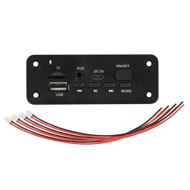 Car 5V 2x3W Audio MP3 Player Decoder Board FM Radio TF USB 3.5mm AUX, with Bluetooth and Recording Call Function - Car MP3 & MP4 & MP5 by PMC TechLife | Online Shopping South Africa | PMC TechLife | Buy Now Pay Later Mobicred