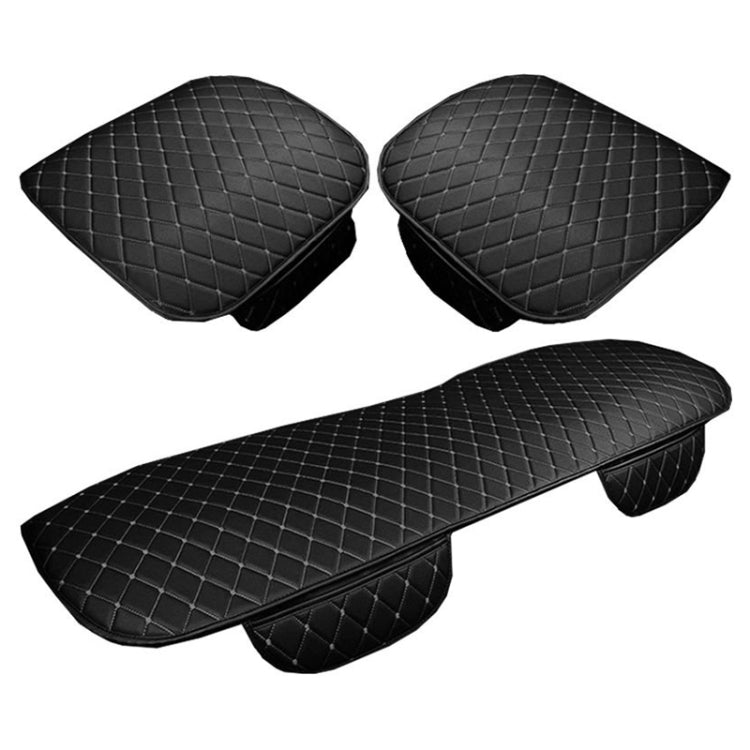 Car Seat Cushion Universal Simple Seat Cover Anti-slip Mat Auto Accessories (Coffee) - Seat Accessories by PMC Jewellery | Online Shopping South Africa | PMC Jewellery | Buy Now Pay Later Mobicred