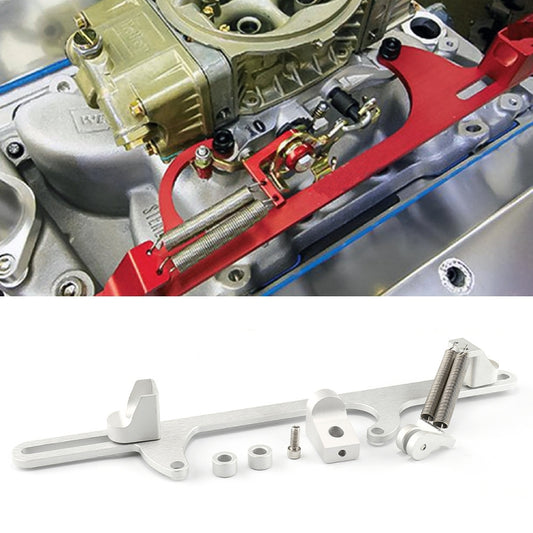 Car Modification Accessories Aluminum Alloy 4500 Series Cable Base Throttle Bracket Throttle Valve Cable(Silver) - Engine Fittings by PMC Jewellery | Online Shopping South Africa | PMC Jewellery | Buy Now Pay Later Mobicred