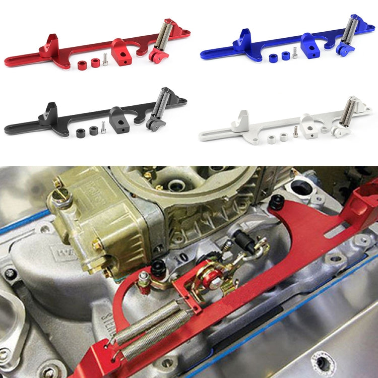 Car Modification Accessories Aluminum Alloy 4500 Series Cable Base Throttle Bracket Throttle Valve Cable(Silver) - Engine Fittings by PMC TechLife | Online Shopping South Africa | PMC TechLife | Buy Now Pay Later Mobicred
