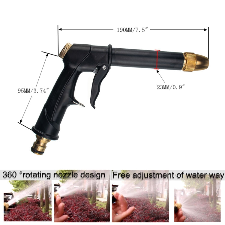 Car / Household Portable High Pressure Wash Water Gun Garden Irrigation(Black) - Car Washer & Accessories by PMC Jewellery | Online Shopping South Africa | PMC Jewellery