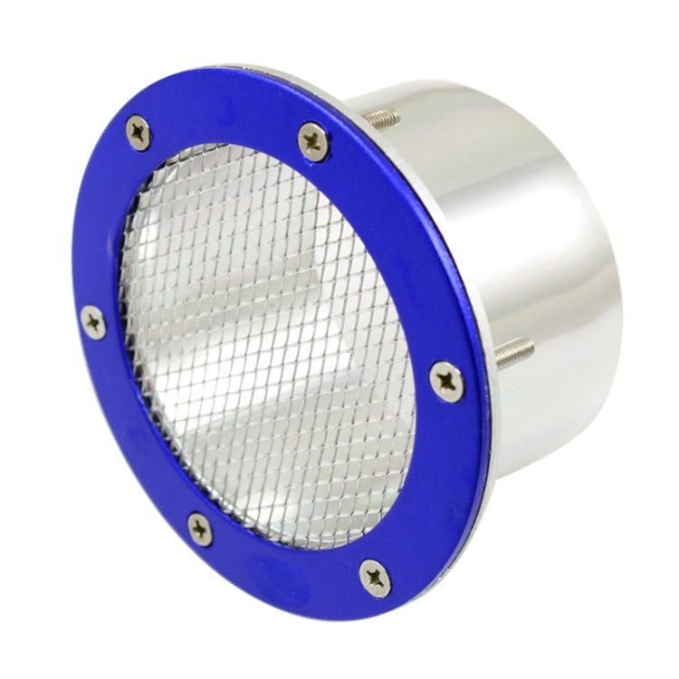 XH-UN017 Car Universal Modified Aluminum Air Inlet Decoration (Blue) - Air Intake System by PMC TechLife | Online Shopping South Africa | PMC TechLife | Buy Now Pay Later Mobicred