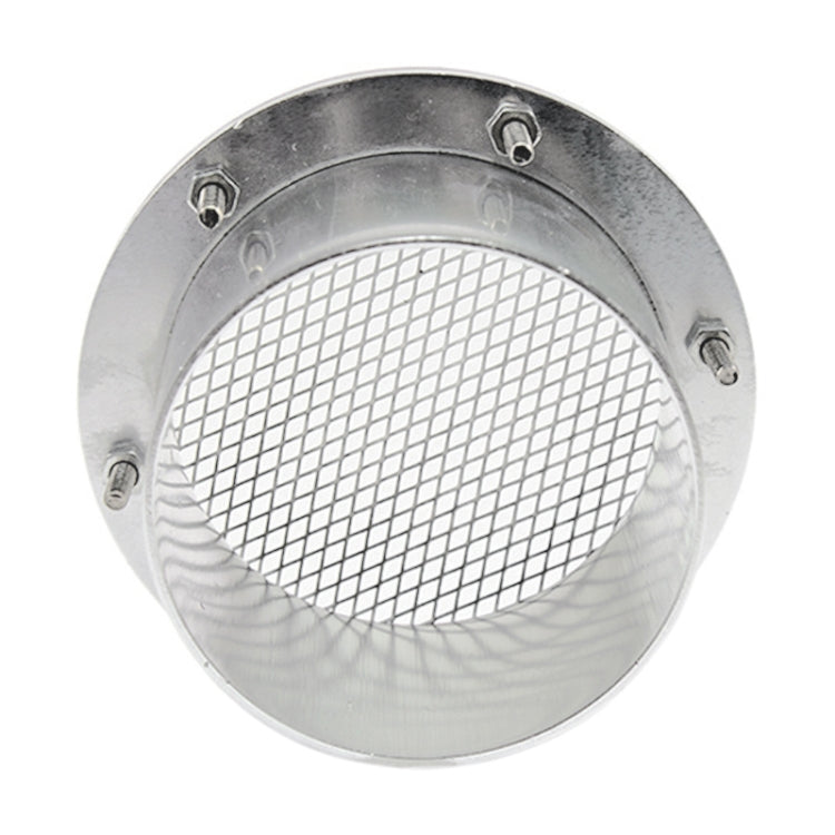 XH-UN017 Car Universal Modified Aluminum Air Inlet Decoration (Silver) - Air Intake System by PMC Jewellery | Online Shopping South Africa | PMC Jewellery | Buy Now Pay Later Mobicred