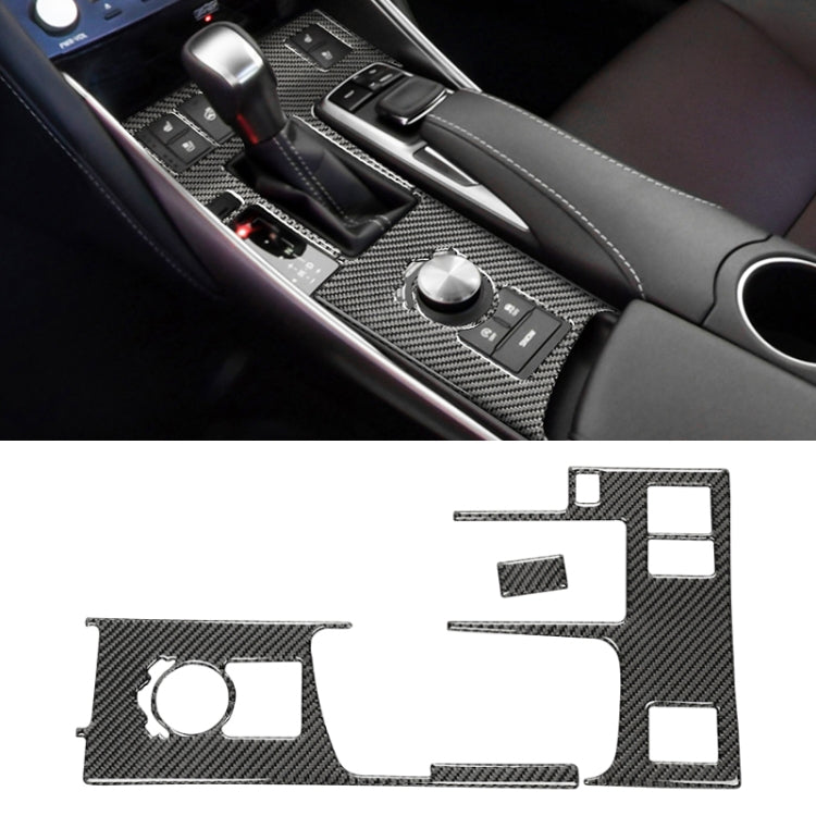 Car Carbon Fiber Gear Position Panel Decorative Sticker for Lexus IS250 2013-, Left Drive A Style - Car Interior Mouldings by PMC Jewellery | Online Shopping South Africa | PMC Jewellery | Buy Now Pay Later Mobicred