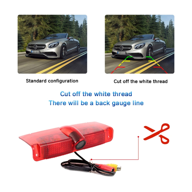 PZ478 Car Waterproof 170 Degree Brake Light View Camera for Chevrolet Express Van / CMC Savana Van - Rear View Cameras by PMC Jewellery | Online Shopping South Africa | PMC Jewellery | Buy Now Pay Later Mobicred