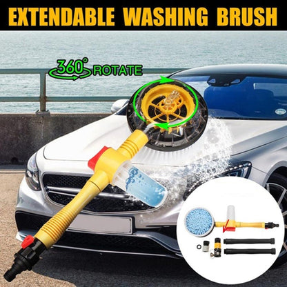 Car Cleaning Tools Chenille Automatic Rotating Car Wash Brush, Style: Water Brush + 10m Water Pipe - Car washing supplies by PMC Jewellery | Online Shopping South Africa | PMC Jewellery | Buy Now Pay Later Mobicred