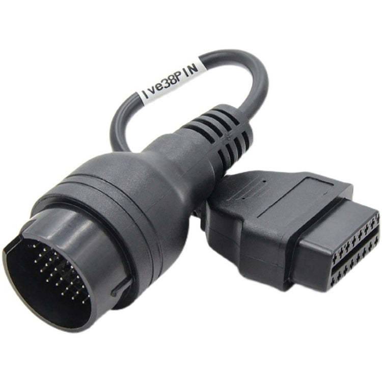 38 Pin to OBD2 Truck Cable for IVECO - Cables & Connectors by PMC Jewellery | Online Shopping South Africa | PMC Jewellery | Buy Now Pay Later Mobicred