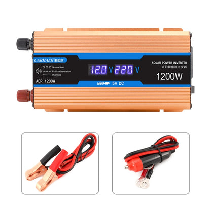 Carmaer Modified Sine Wave 24V to 220V 1200W Car Multi-function Double Digital Display Inverter Household Power Converter - Modified Square Wave by PMC Jewellery | Online Shopping South Africa | PMC Jewellery | Buy Now Pay Later Mobicred