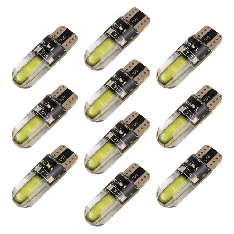 10 PCS T10 DC12V / 1W Car Clearance Light COB Lamp Beads (White Light) - Clearance Lights by PMC TechLife | Online Shopping South Africa | PMC TechLife | Buy Now Pay Later Mobicred