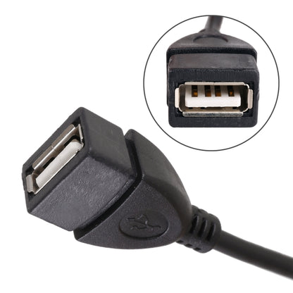 10 PCS Car OTG Head to USB Cable, Cable Length: 80cm - Terminal connectors by PMC Jewellery | Online Shopping South Africa | PMC Jewellery | Buy Now Pay Later Mobicred