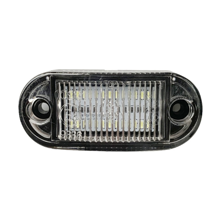 10 PCS MK-019 Car / Truck 6LEDs Side Marker Indicator Lights Bulb Lamp (White Light) - Clearance Lights by PMC TechLife | Online Shopping South Africa | PMC TechLife | Buy Now Pay Later Mobicred