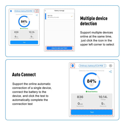 KONNWEI BK100 X431 BST360 Car Bluetooth Battery Tester - Electronic Test by KONNWEI | Online Shopping South Africa | PMC Jewellery | Buy Now Pay Later Mobicred