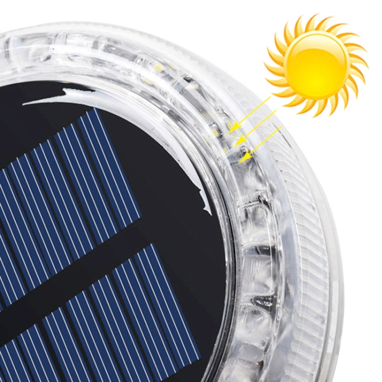 2 PCS Car Touch Light Solar LED Flashing Light - Warning Lights by PMC TechLife | Online Shopping South Africa | PMC TechLife | Buy Now Pay Later Mobicred