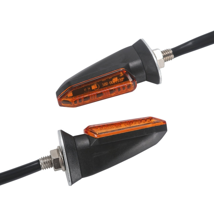 4 PCS MK-200 3LED Highlight Motorcycle Turn Signal Light (Yellow) - Signal Lights by PMC TechLife | Online Shopping South Africa | PMC TechLife | Buy Now Pay Later Mobicred