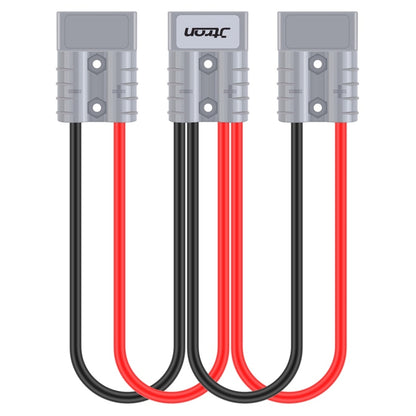 50A 600V Battery Charger Battery Quick Disconnect Plug Trailer Winch Connector with 1FT Cable (1 Round 2) - DIY Cables by PMC Jewellery | Online Shopping South Africa | PMC Jewellery | Buy Now Pay Later Mobicred