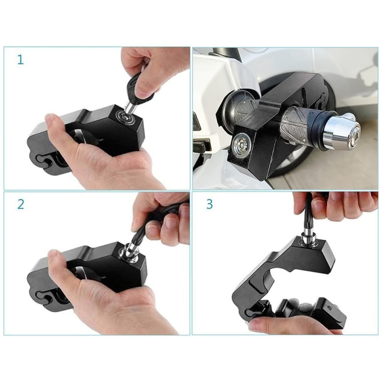 Motorcycle Aluminum Alloy Throttle Handle Lock (Blue) - free shipping - PMC TechLife - Order now!