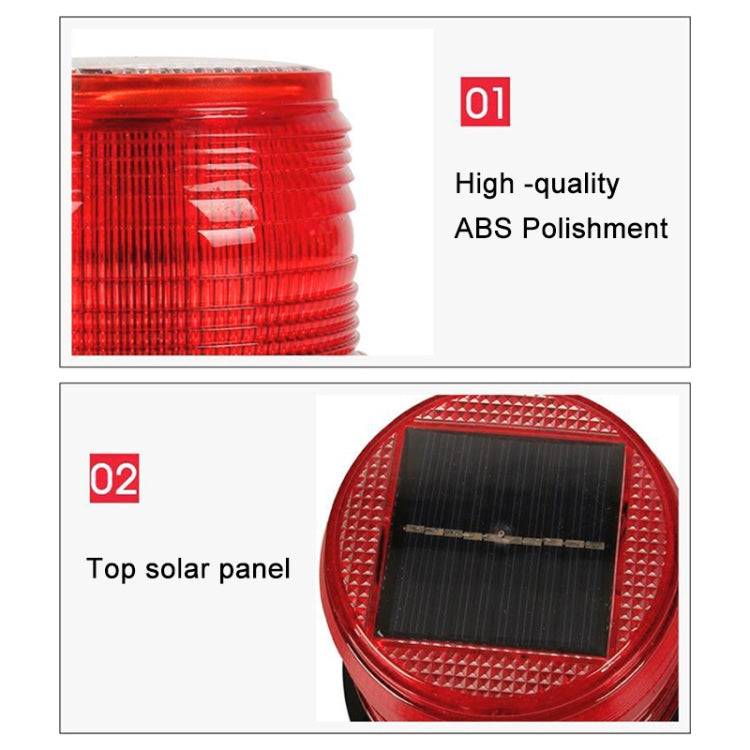 Car Solar Charging Warning Light (Red) - free shipping - PMC TechLife - Order now!
