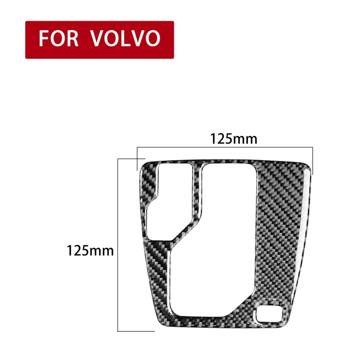 Car Carbon Fiber Gears Decorative Sticker for Volvo XC90 2003-2014, Left Drive - Car Interior Mouldings by PMC Jewellery | Online Shopping South Africa | PMC Jewellery | Buy Now Pay Later Mobicred