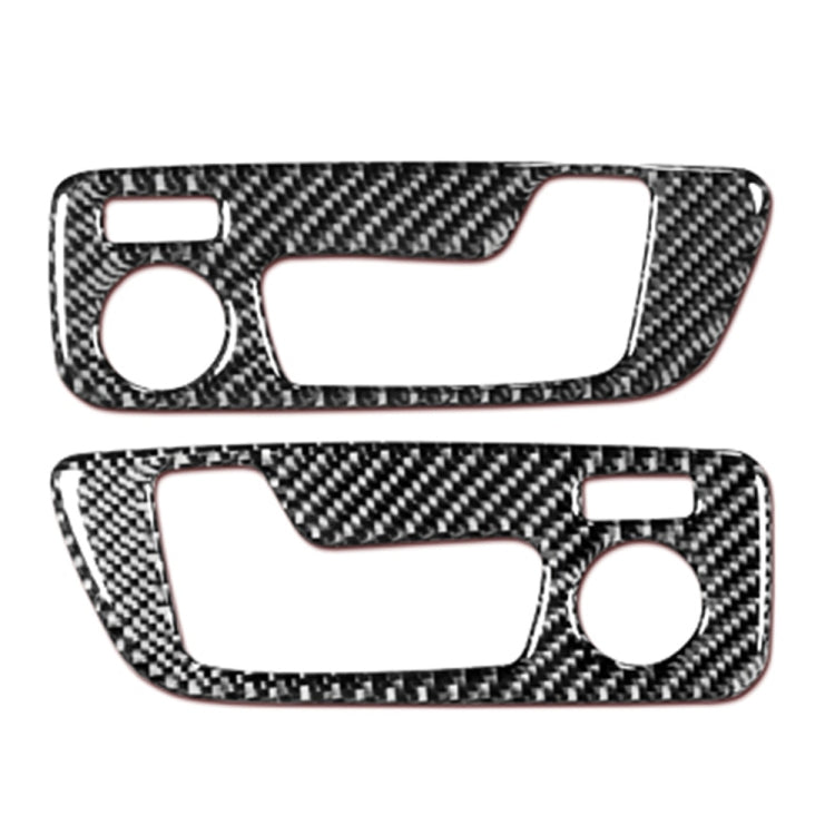 Car Carbon Fiber M High Performance Door Handle A Decorative Sticker for BMW G01 X3 2018-2020 / G02 X4 2019-2020, Left and Right Drive Universal - Car Interior Mouldings by PMC Jewellery | Online Shopping South Africa | PMC Jewellery | Buy Now Pay Later Mobicred