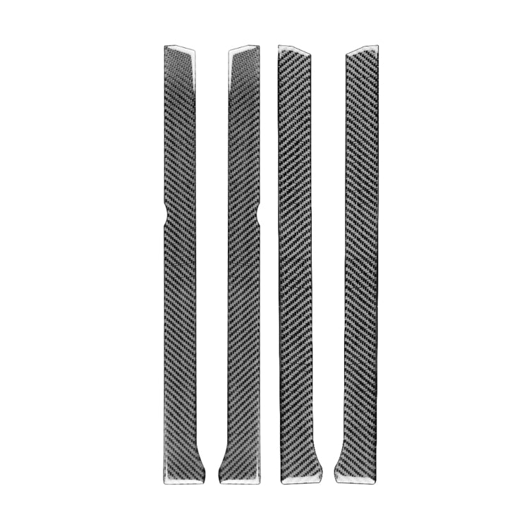 4 PCS / Set Carbon Fiber Car Window Inside Decorative Sticker for Toyota 4Runner 2010-2020 - Car Interior Mouldings by PMC Jewellery | Online Shopping South Africa | PMC Jewellery | Buy Now Pay Later Mobicred