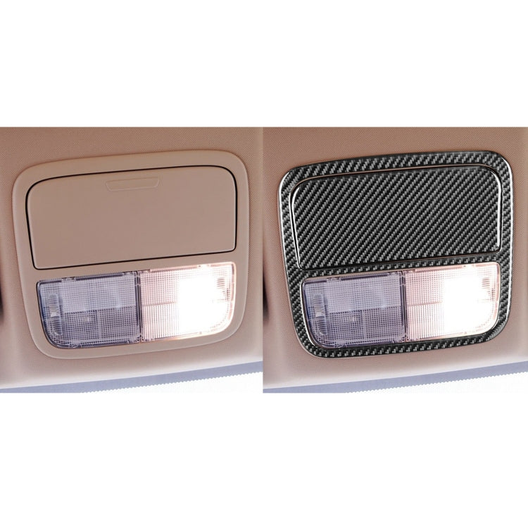2 PCS / Set Carbon Fiber Car Front Reading Light Panel Decorative Sticker for Honda CRV 2007-2011,Left and Right Drive Universal - Car Interior Mouldings by PMC Jewellery | Online Shopping South Africa | PMC Jewellery | Buy Now Pay Later Mobicred
