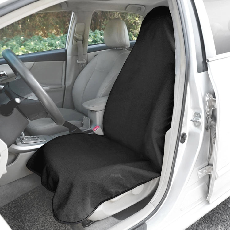 Car Universal Waterproof Anti-skid Seat Cover (Beige) - Seat Accessories by PMC Jewellery | Online Shopping South Africa | PMC Jewellery | Buy Now Pay Later Mobicred