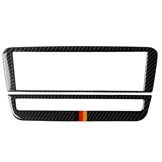 Car Carbon Fiber German Color Air Conditioning CD Panel Decorative Sticker for Mercedes-Benz A Class 2013-2018/B Class 2012-2018/CLA 2013-2017/GLA 2013-2018, Left and Right Drive Universal - Anti Collision Sticker by PMC Jewellery | Online Shopping South Africa | PMC Jewellery | Buy Now Pay Later Mobicred