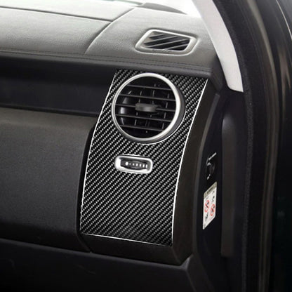 Car Carbon Fiber Central Control Side Air Outlet Decorative Sticker for Land Rover Discovery 4 2010-2016, Left Drive - Car Interior Mouldings by PMC Jewellery | Online Shopping South Africa | PMC Jewellery | Buy Now Pay Later Mobicred