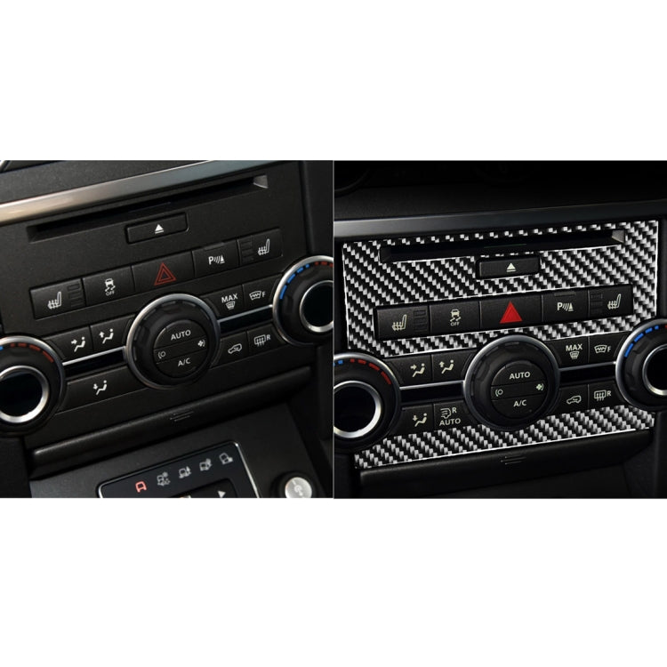 Car Carbon Fiber Central Control CD Panel Decorative Sticker for Land Rover Discovery 4 2010-2016, Left and Right Drive Universal - Car Interior Mouldings by PMC Jewellery | Online Shopping South Africa | PMC Jewellery | Buy Now Pay Later Mobicred