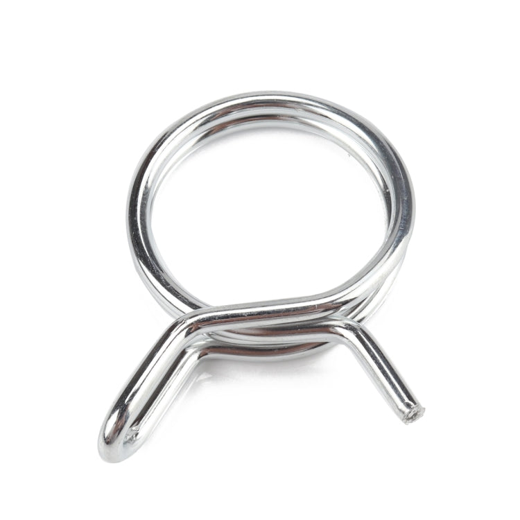 110 PCS Double Wire Spring Tube Clamp Water Pipe Clamps, Size: 9-24mm - Booster Cable & Clip by PMC Jewellery | Online Shopping South Africa | PMC Jewellery | Buy Now Pay Later Mobicred