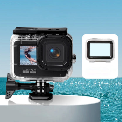 Waterproof Case + Touch Back Cover for GoPro HERO10 Black / HERO9 Black - Waterproof Cases by PMC Jewellery | Online Shopping South Africa | PMC Jewellery | Buy Now Pay Later Mobicred