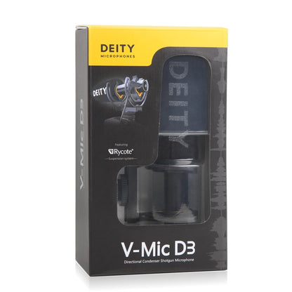 Deity V-Mic D3 Directional Condenser Shotgun Microphone(Black) - Camera Microphone by Aputure | Online Shopping South Africa | PMC Jewellery | Buy Now Pay Later Mobicred