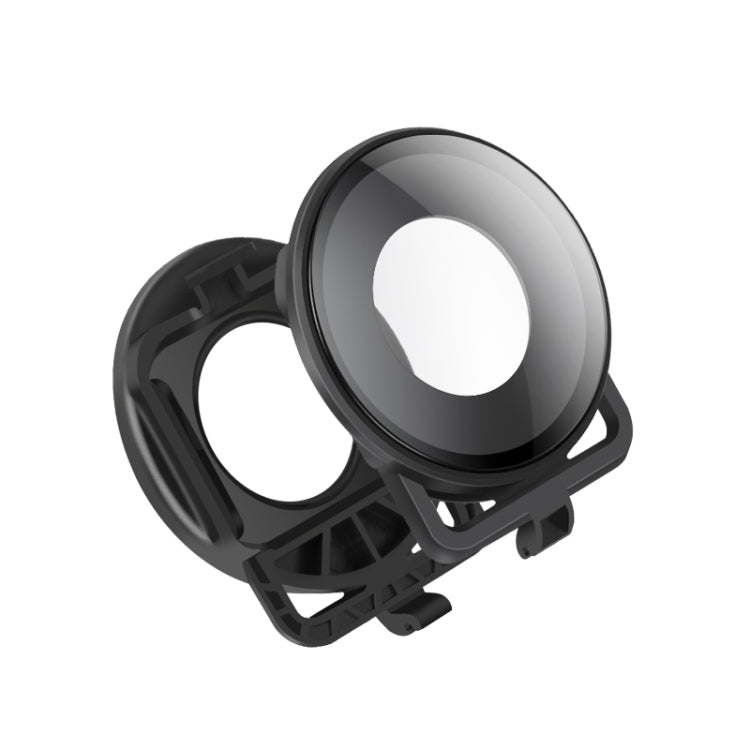 Lens Guard Protective Glass Cover for Insta360one R Panoramic Camera with Frame(Black) - Len Accessories by PMC TechLife | Online Shopping South Africa | PMC TechLife | Buy Now Pay Later Mobicred
