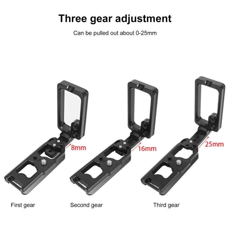 1/4 inch  Vertical Shoot Quick Release L Plate Bracket Base Holder for Nikon Z6 / Z7 - free shipping - PMC TechLife - Order now!