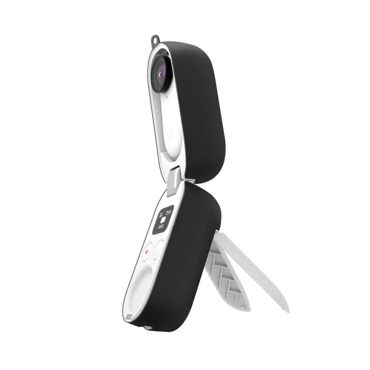 Charging Box Silicone Protective Case for Insta360 GO 2(Black) - Case & Bags by PMC TechLife | Online Shopping South Africa | PMC TechLife | Buy Now Pay Later Mobicred