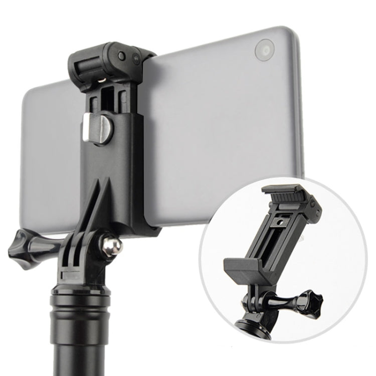 Selfie Sticks Monopods Mount Phone Clamp for iPhone, Samsung, HTC, Sony, LG and other Smartphones, Clip Range: 6-9cm(Black) - Stand by PMC Jewellery | Online Shopping South Africa | PMC Jewellery | Buy Now Pay Later Mobicred