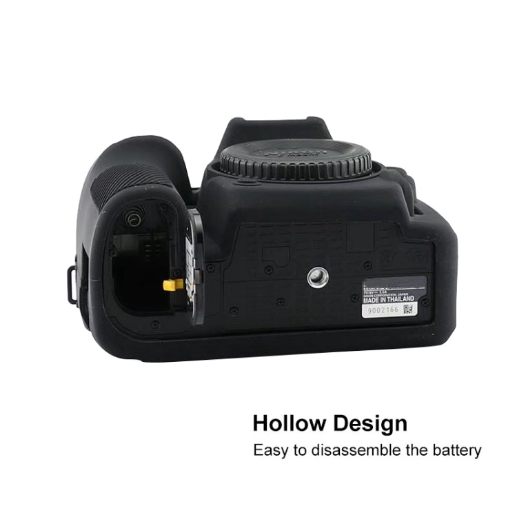 Soft Silicone Protective Case for Nikon D7500(Red) - free shipping - PMC TechLife - Order now!